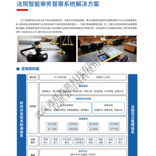 法院智能審務督察系統解決方案